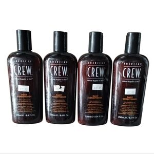 American Crew‎ Men's Daily Conditioner 4pcs Bundle Soft Manageable Hair Hygiene